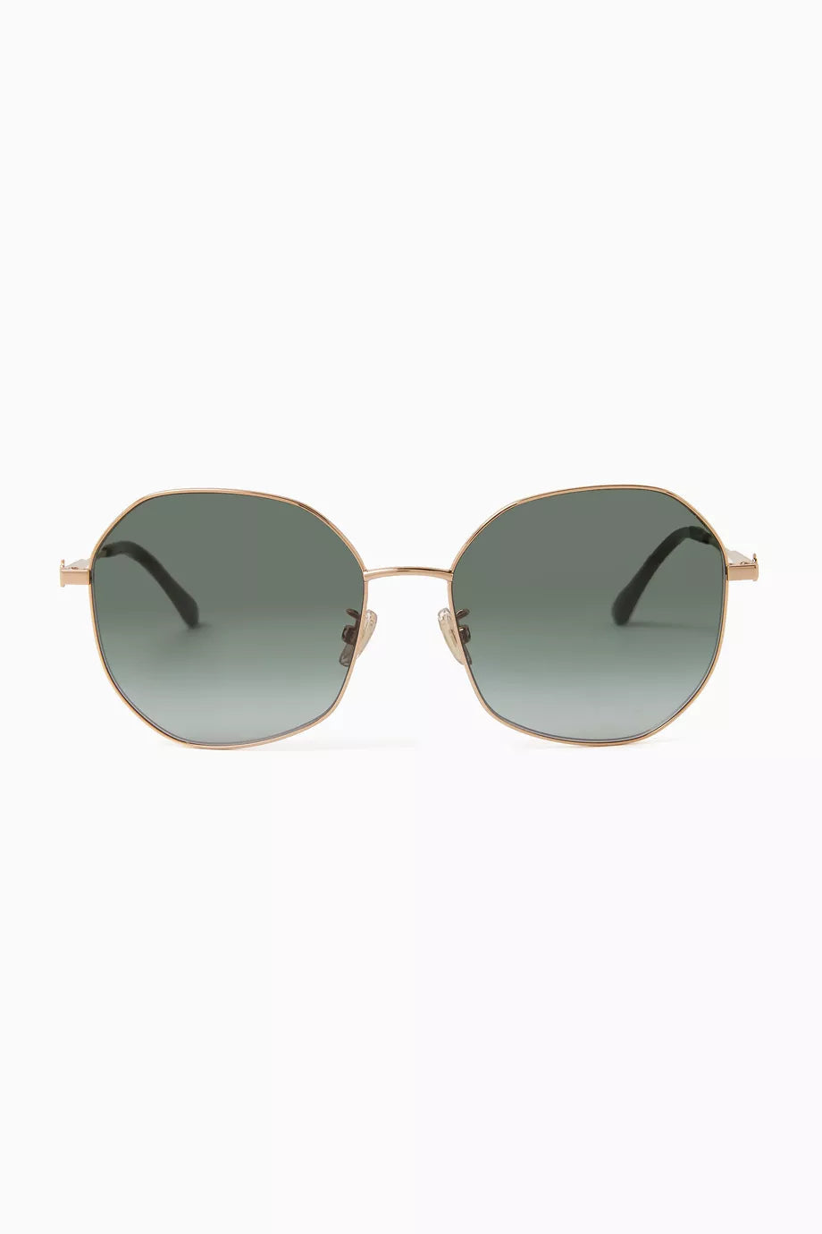 Astra Square Frame Sunglasses in Metal