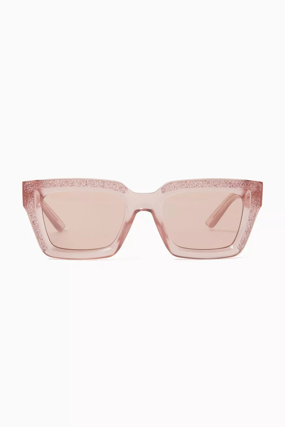 Megs Rectangular Frame Sunglasses in Acetate