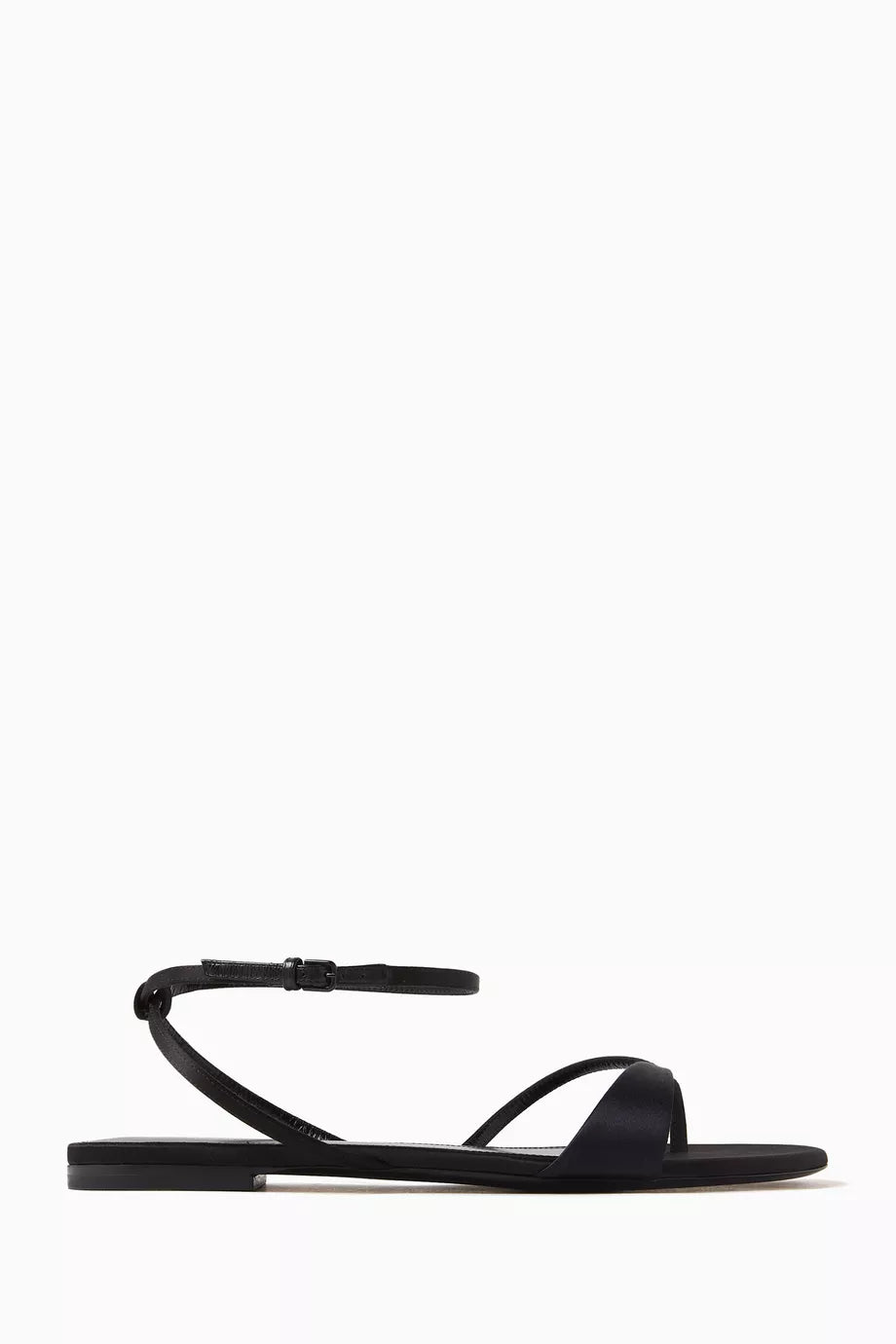 Dive Sandals in Silk Satin