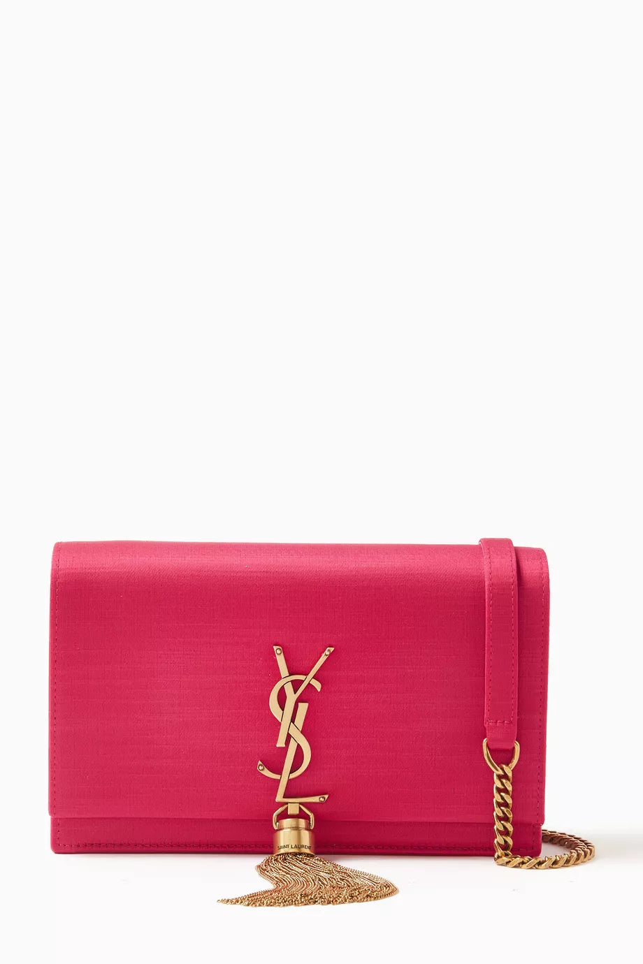 Kate Chain Wallet in Satin