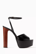 Jodie Platform Sandals in Leather