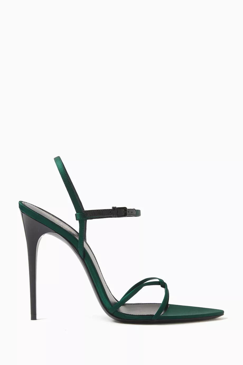 Clara 110 Sandals in Crepe-satin