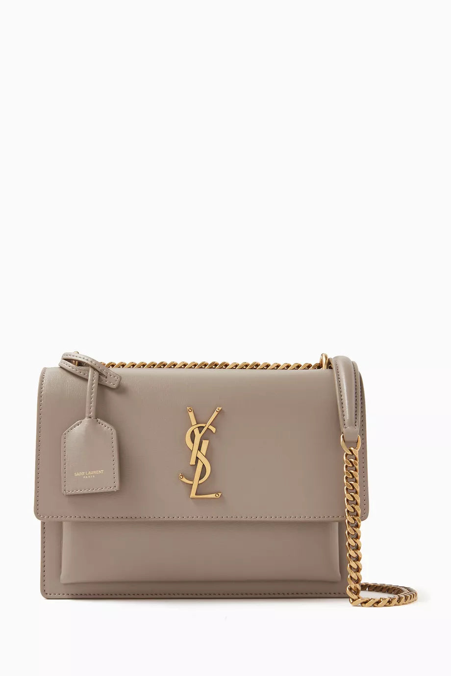 Medium Sunset Bag in Smooth Leather