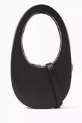 Mini Swipe Crossbody Bag in Leather