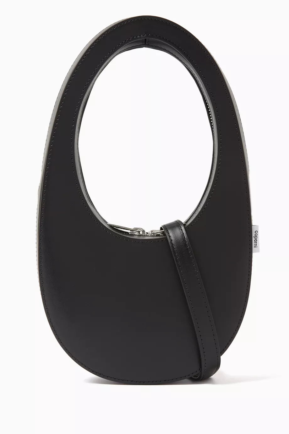 Mini Swipe Crossbody Bag in Leather