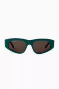 BB Cat-eye Frame Sunglasses in Acetate