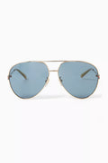 Aviator Sunglasses in Metal