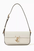Mini Avenue Shoulder Bag with JC Emblem in Leather