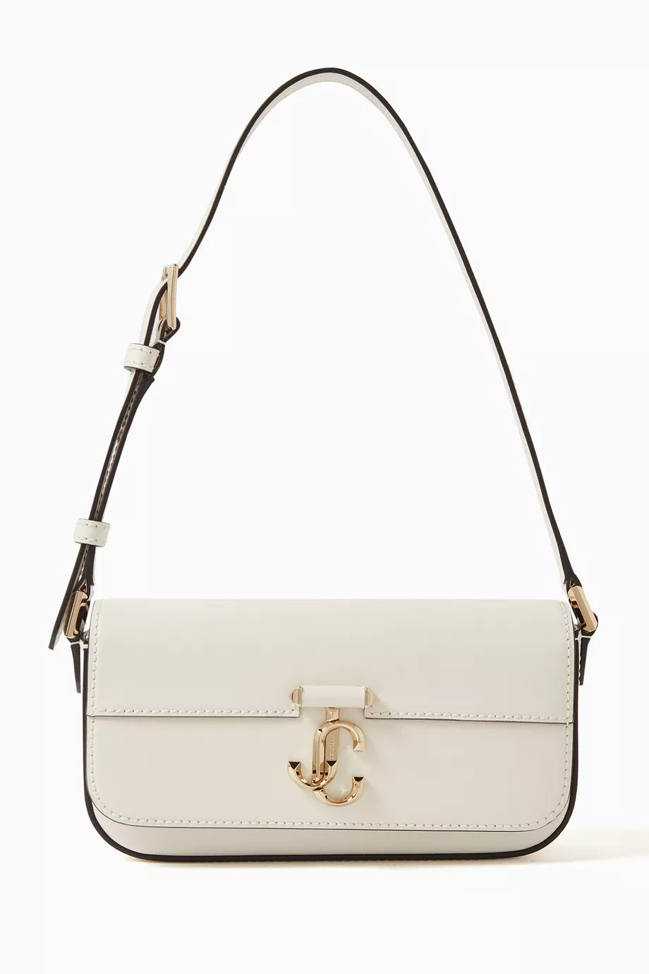 Mini Avenue Shoulder Bag with JC Emblem in Leather