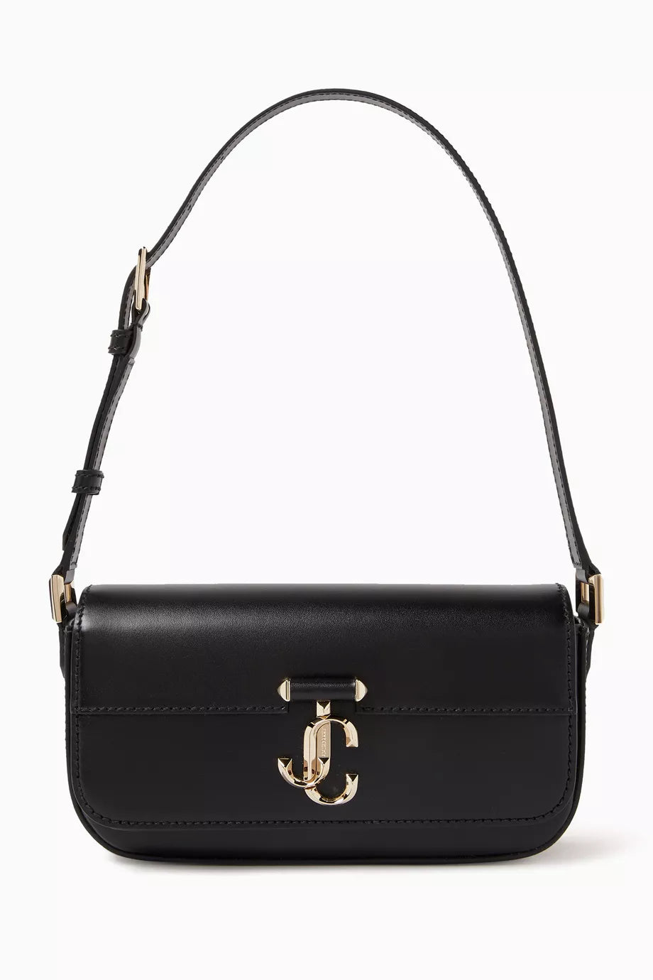 Mini Avenue Shoulder Bag with JC Emblem in Leather