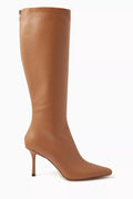 Agathe 85 Knee Boots in Calfskin