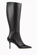Agathe 85 Knee Boots in Calfskin
