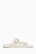 Fayence Sandals in Smooth Leather