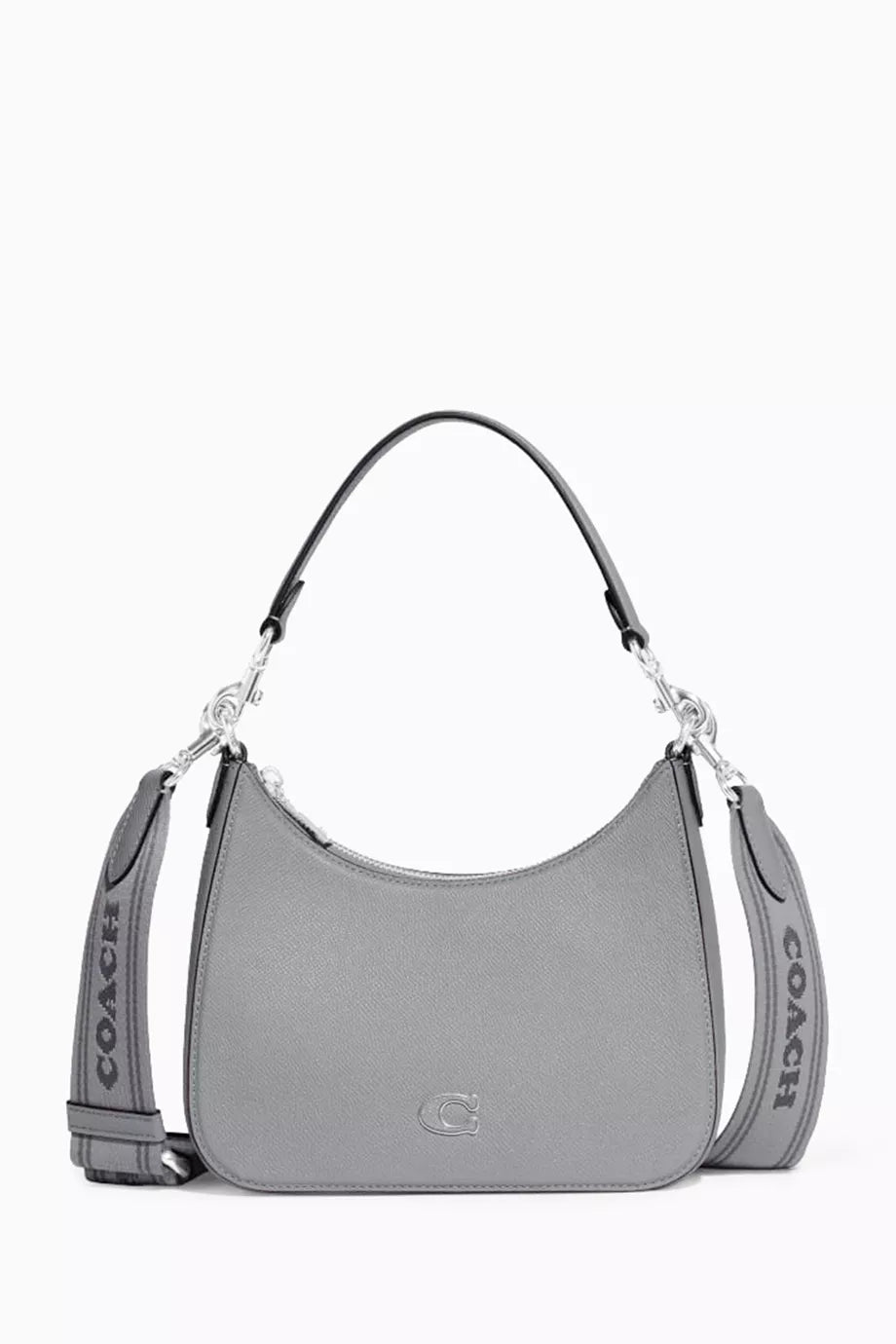 Hobo Crossbody Bag in Crossgrain Leather