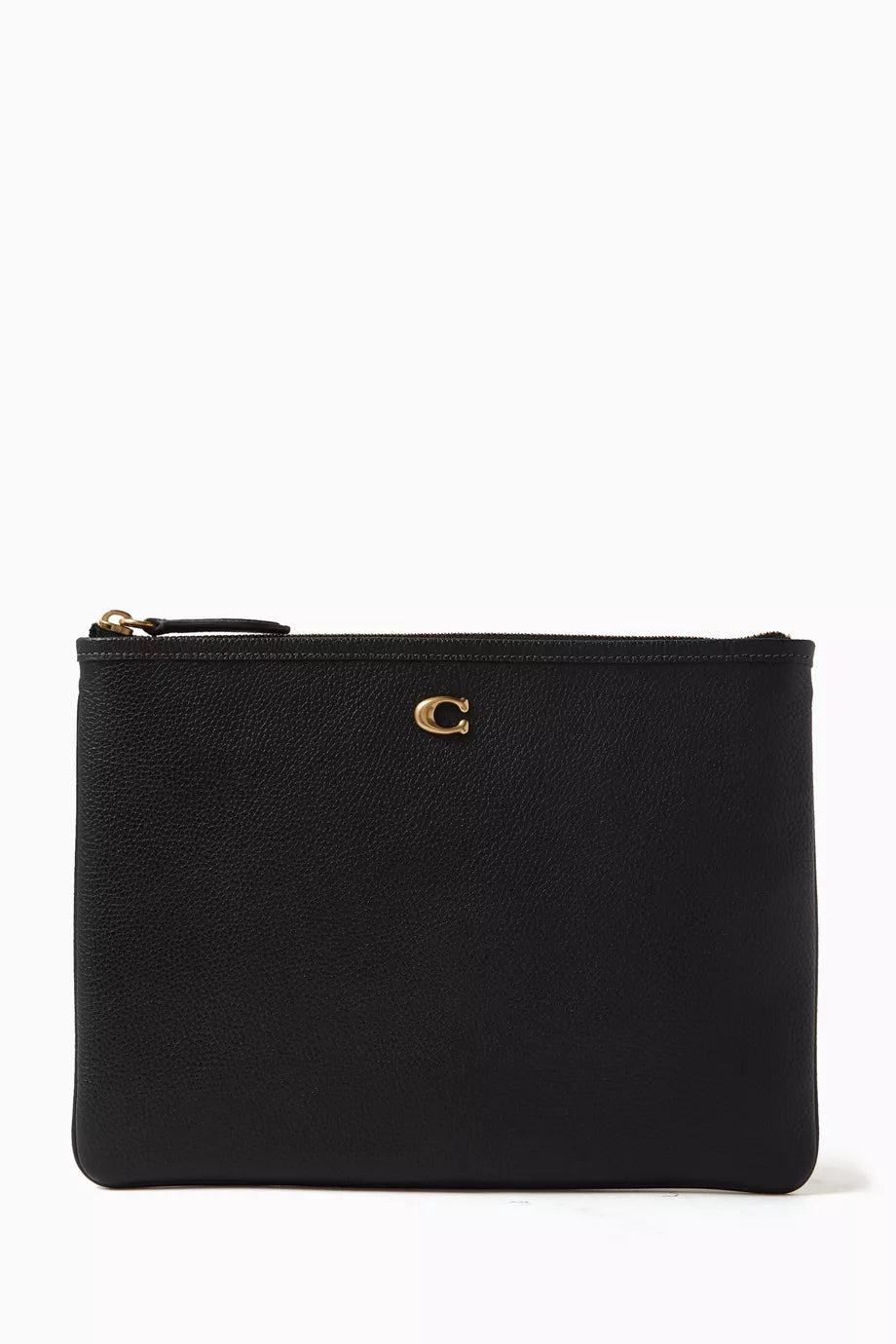 Essential Pochette 28 in Pebbled Leather