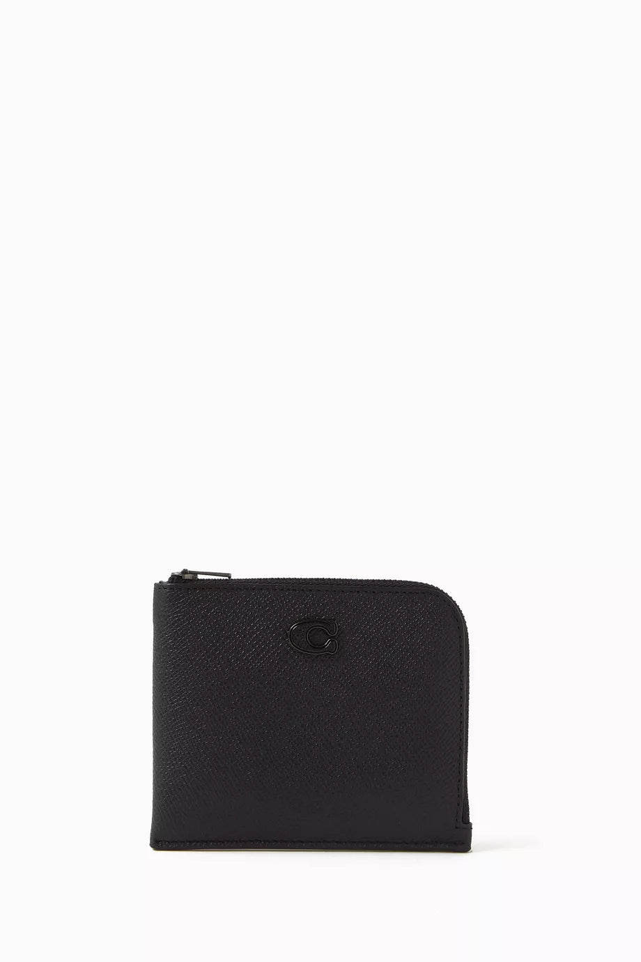 3-in-1 Zip Wallet in Pebbled Leather