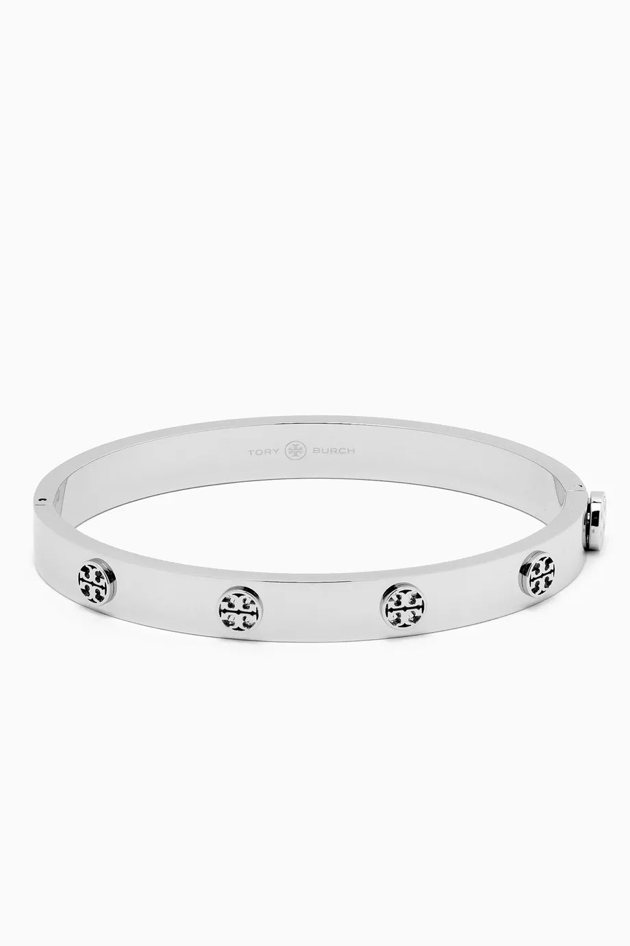 Miller Stud Hinge Bracelet in Stainless Steel, 7mm