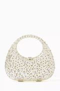 Meleni Crystal Bag in Resin with Crystals