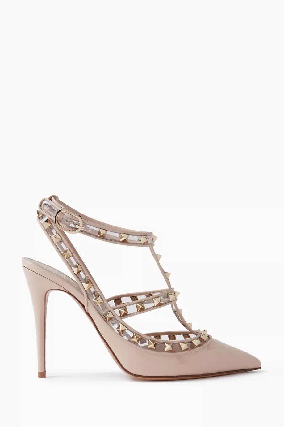 Valentino Garavani Rockstud 100 Pumps in Leather