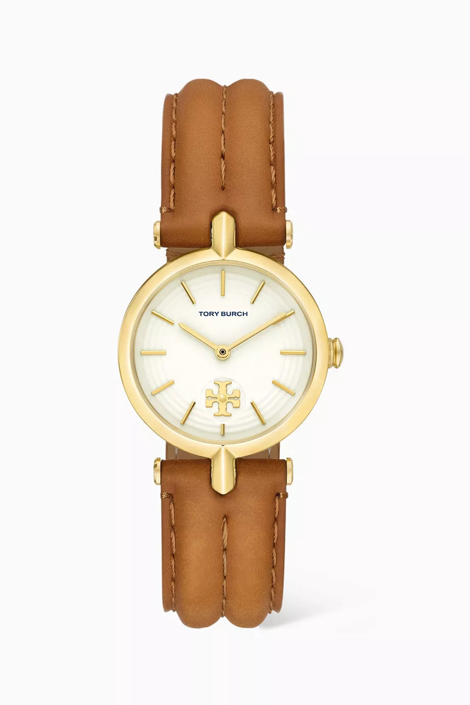 Kira Quartz Stainless Steel & Leather Watch, 30 x 41mm