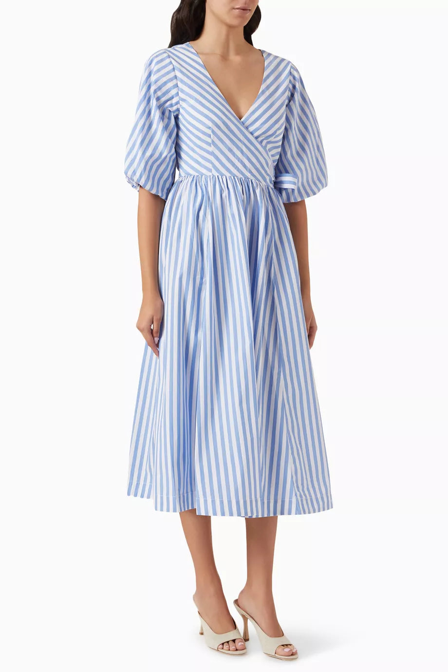 Jodie Dress in Cotton Poplin