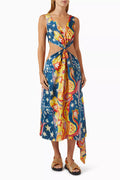 Marni x No Vacancy Inn Dress in Satin