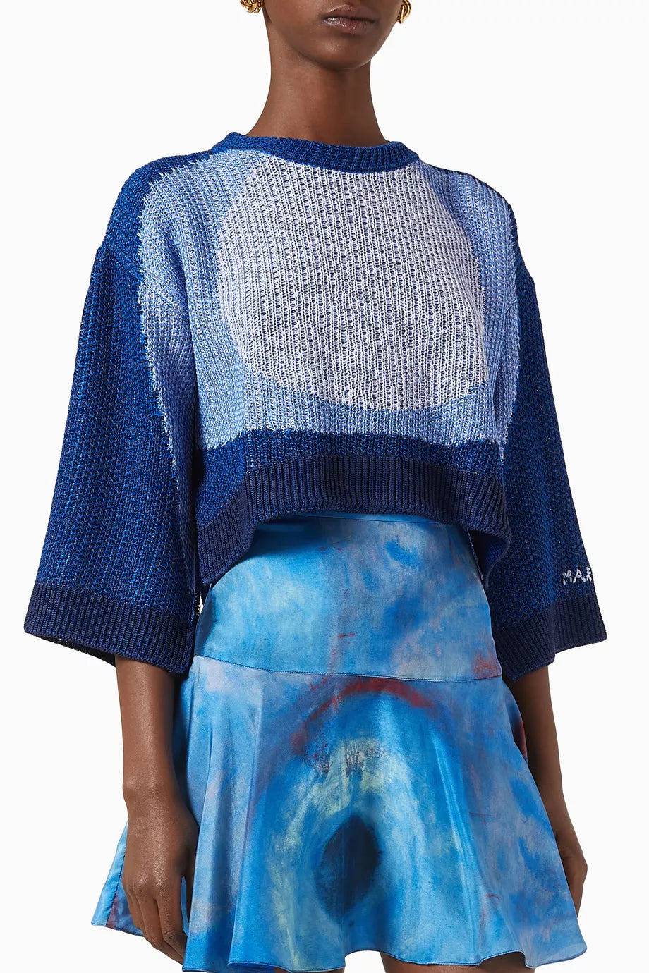 Kimono-sleeve Sweater