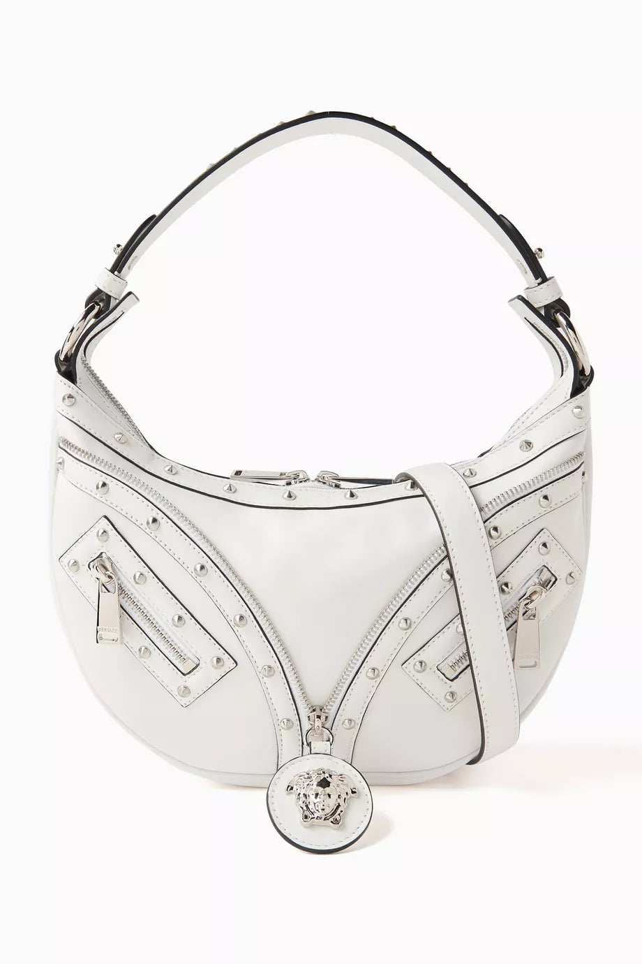 Small Repeat Hobo Bag in Leather