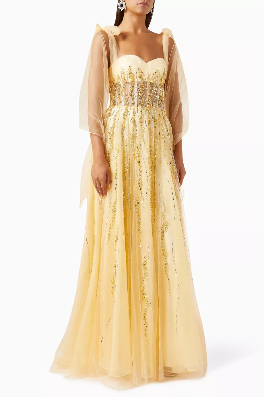 Embellished Princess Dress in Tulle