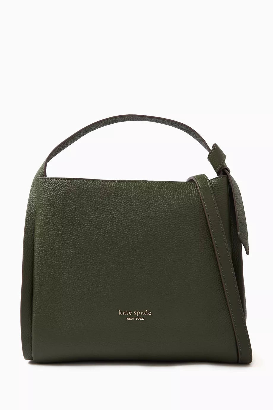 Knott Medium Crossbody Tote Bag in Leather