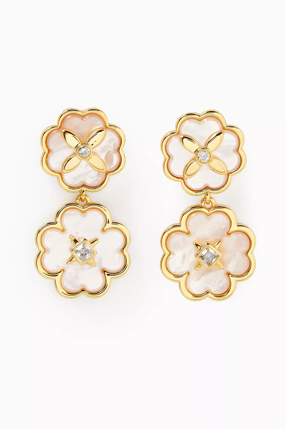 Heritage Bloom Drop Earrings