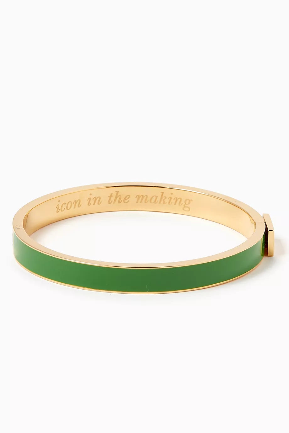 "Icon in the Making" Thin Idiom Bangle