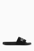 Gilmore Slides in Crystal Fabric