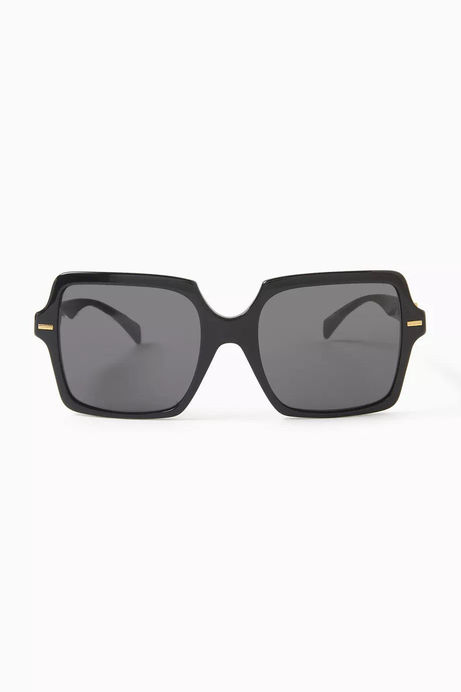 Oversized Square Frame Sunglasses in Acetate
