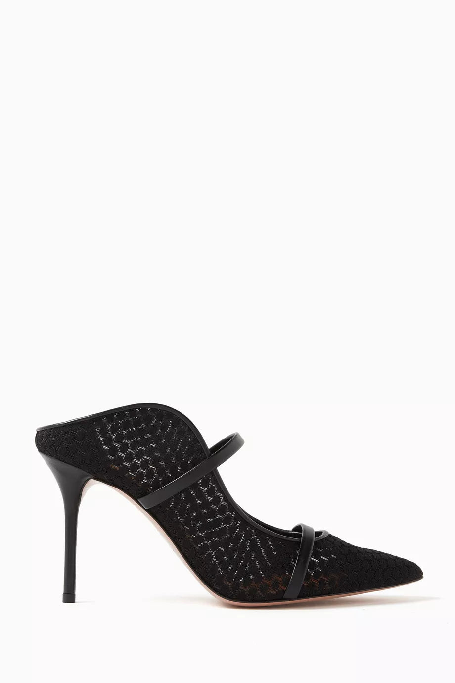 Maureen Mules in Lace Mesh