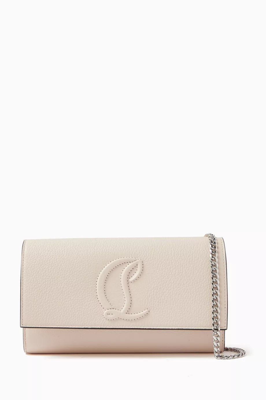 By My Side Chain Wallet in Calf Leather