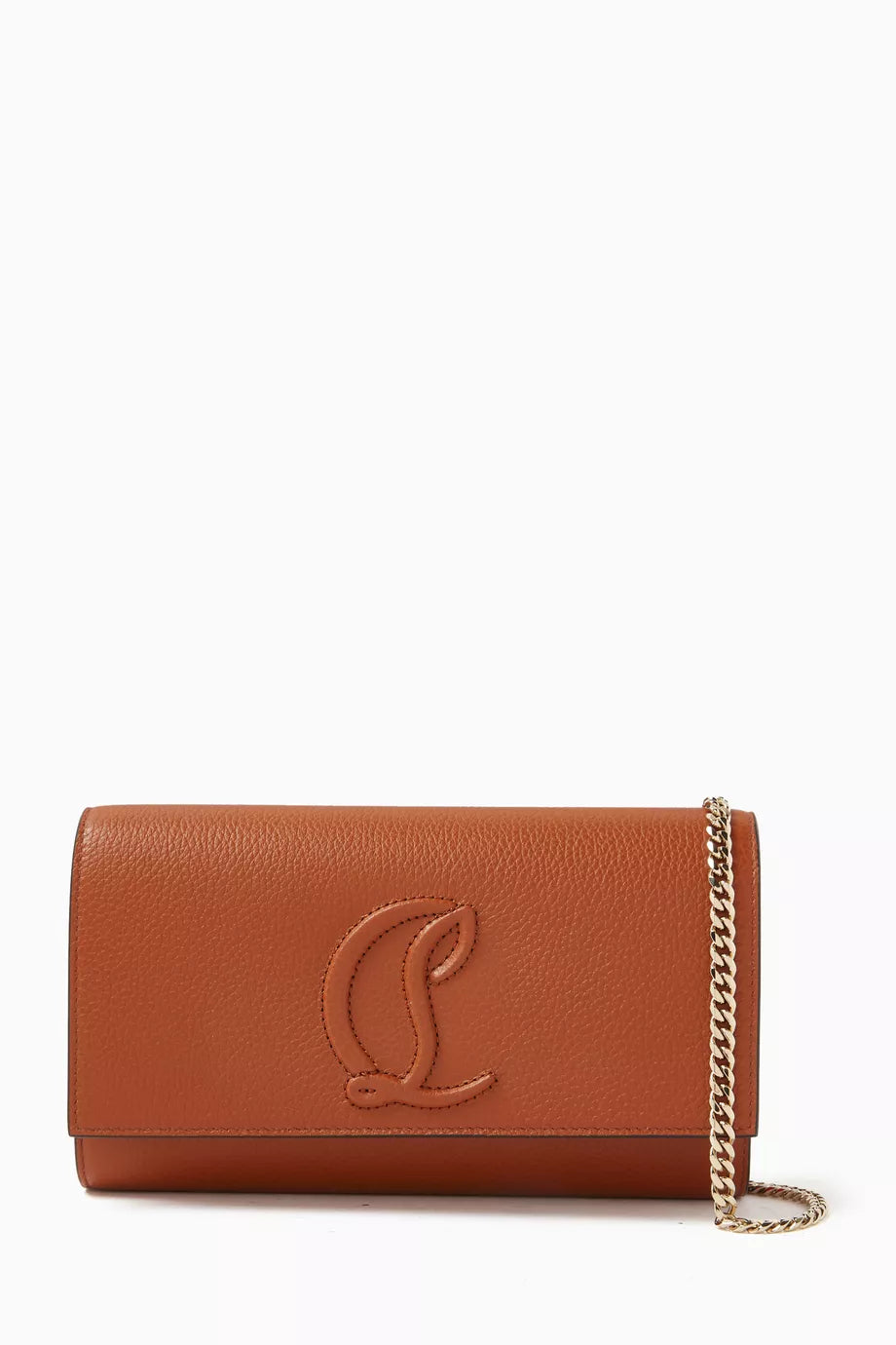 By My Side Chain Wallet in Calf Leather