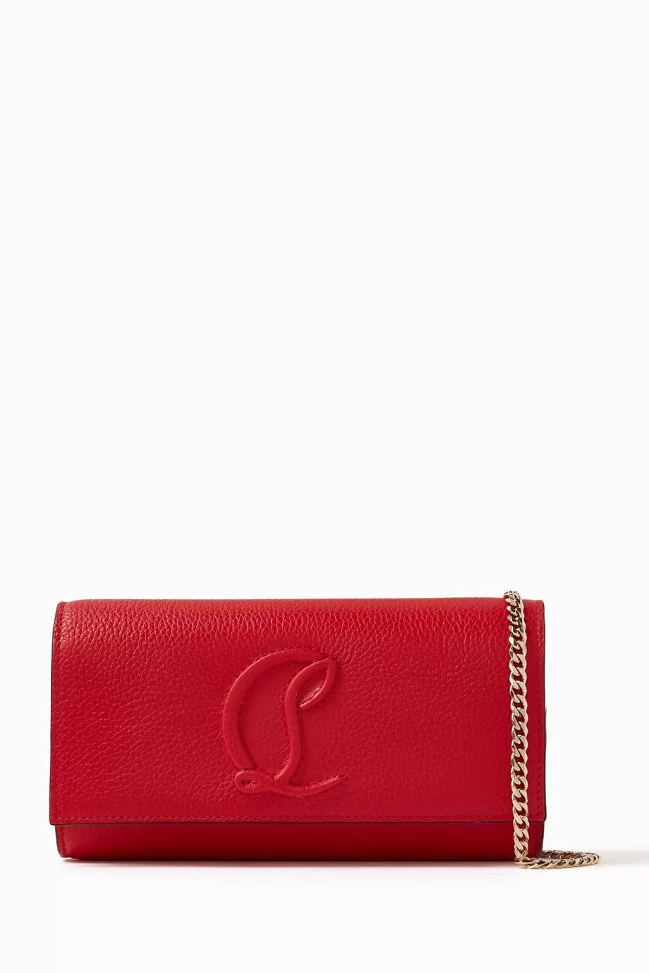 By My Side Chain Wallet in Calf Leather