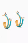 Hoop Earrings in 24kt Gold-plated Sterling Silver