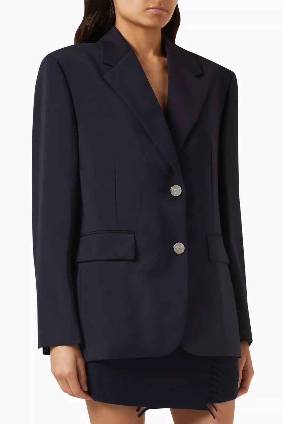 Single-breasted Blazer in Wool