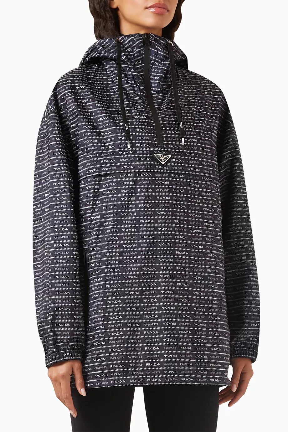 Logo Anorak Jacket in Re-nylon