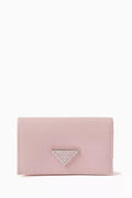 Logo-detail Wallet in Saffiano Leather