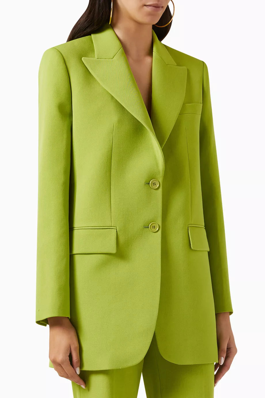 Boyfriend Blazer in Wool-gabardine