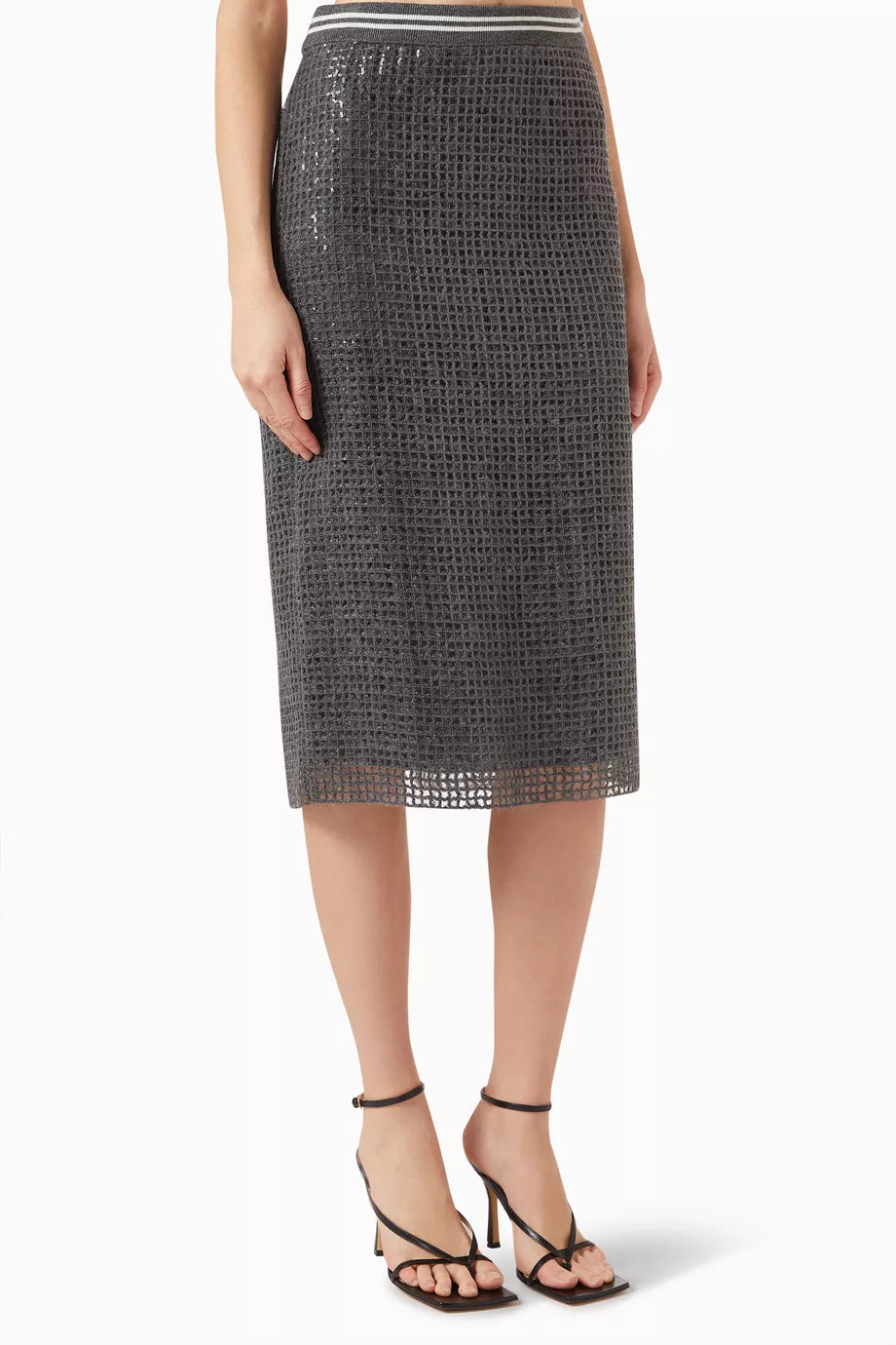 Midi Skirt in Cashmere