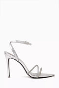 Ace 100 Crystal Sandals in Satin