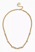 Logo Necklace in Metal
