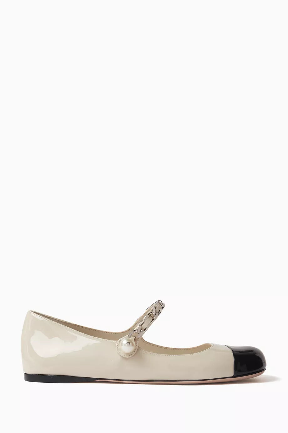 Ballerine Flat Pumps in Patent Leather