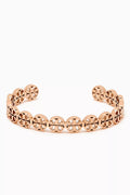 Miller Thin Cuff in 18kt Gold-plated Stainless Steel