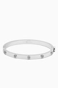 Miller Stud Hinge Bracelet in Stainless Steel