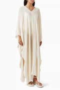 Koyok Maxi Poncho in Cotton-gauze
